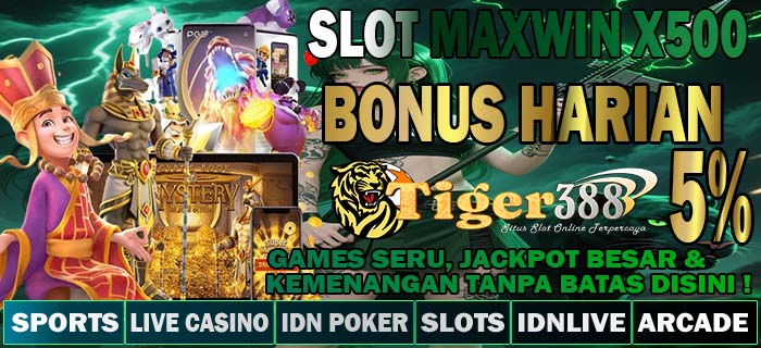 TIGER388 Platform Slot Gacor Resmi Winrate Paling Tinggi